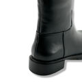 图片 SBPRC 207 女装鳄鱼纹高筒靴子 - 黑色