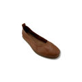 图片 SBPRC 050 真皮橡筋边休闲鞋 - 棕色