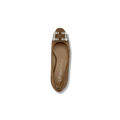 图片 FEX 123 女装麂皮闪石扣正装鞋 - 棕色