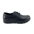 圖片 SANTA BARBARA POLO & RACQUET CLUB-中學黑色真皮學生鞋  (Black Genuine Leather School Shoes for Junior Students)
