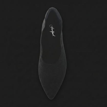 圖片 針織平底瑪莉珍鞋 (Knitted flat Mary Jane shoes)