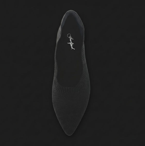 圖片 針織平底瑪莉珍鞋 (Knitted flat Mary Jane shoes)