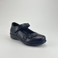 圖片 SANTA BARBARA POLO & RACQUET CLUB-黑色真皮學生鞋 (Black Genuine Leather School Shoes)