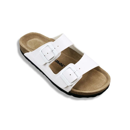 圖片 FOOTSPOT.水松拖鞋 (FOOTSPOT.Double‑buckle cork sandals)
