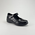 圖片 SANTA BARBARA POLO & RACQUET CLUB-黑色真皮學生鞋 (Black Genuine Leather School Shoes)